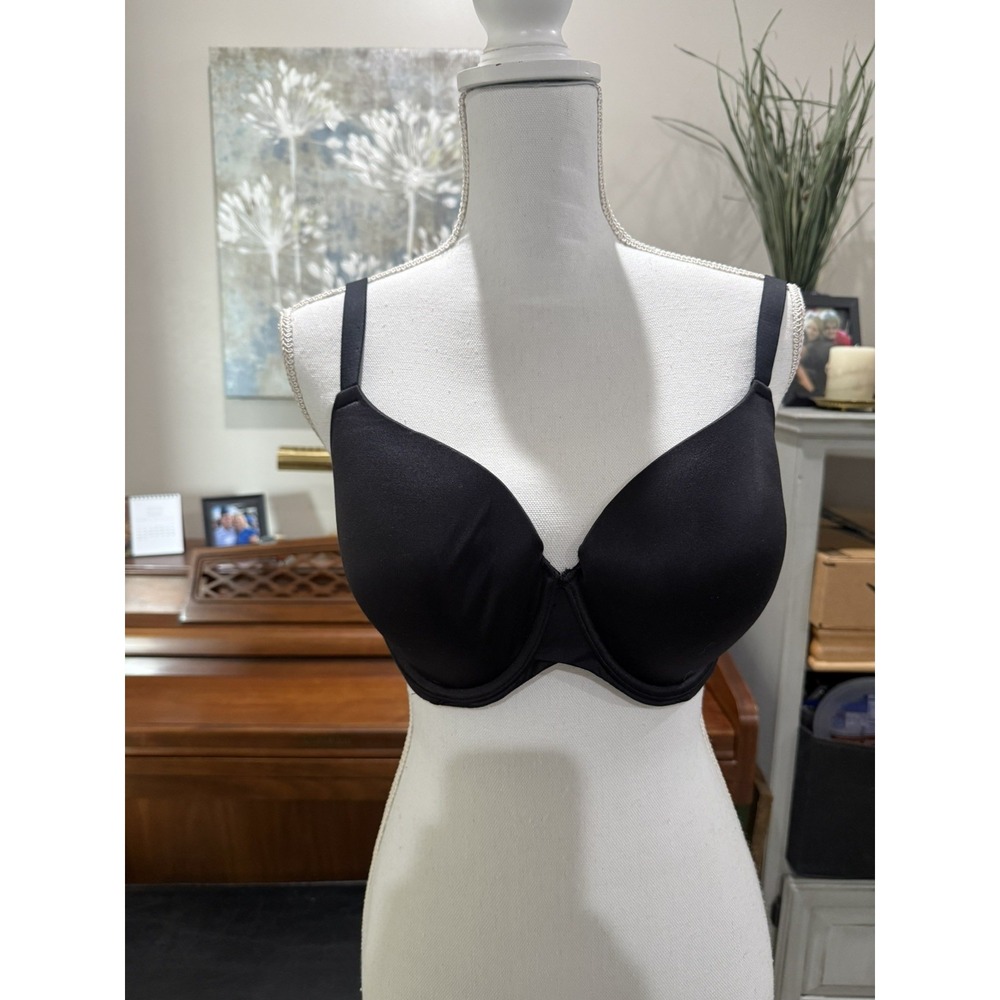 Auden Women's Bra 38D Black Full Coverage NWT